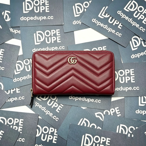 GG Marmont Zip Around Wallet “19*10.5*2CM” 062