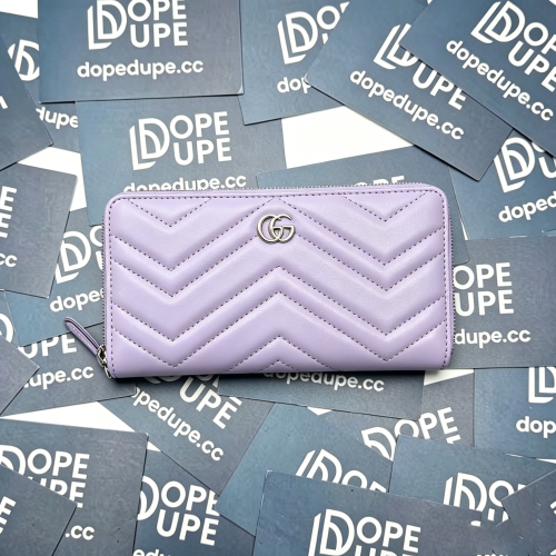 GG Marmont Zip Around Wallet “19*10.5*2CM” 062