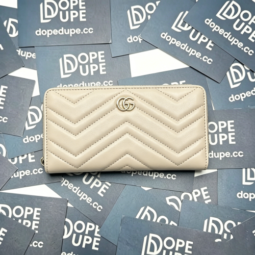 GG Marmont Zip Around Wallet “19*10.5*2CM” 062