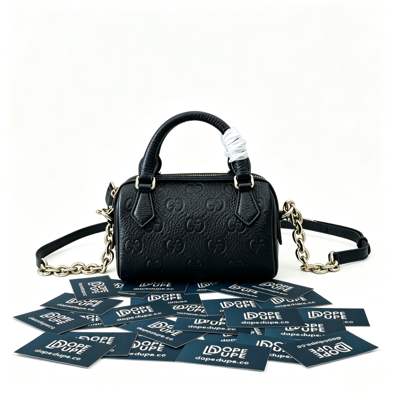 BB GG Emblem Boston Bag “16.5*10*8CM” 084