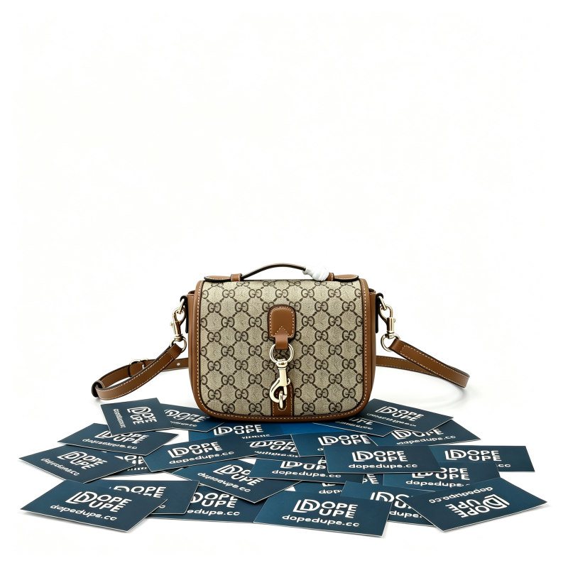 Mini GG Emblem Crossbody Bag “20*14*8CM” 066