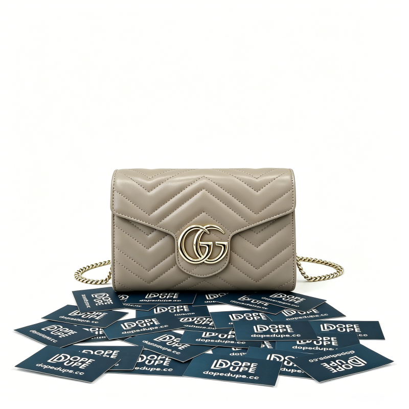 Mini GG Marmont Wallet On Chain “20*13*6CM” 083