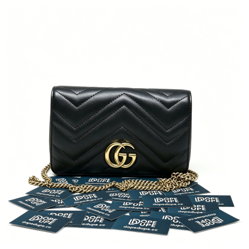 PM GG Marmont Wallet On Chain “18*9.5*5CM” 523