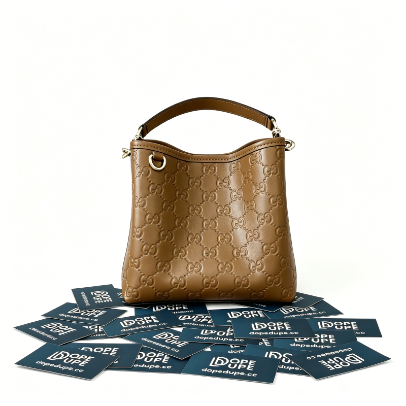 PM GG Emblem Bucket Bag “19*18*11CM” 075