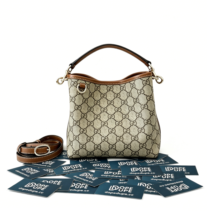 PM GG Emblem Bucket Bag “19*18*11CM” 075