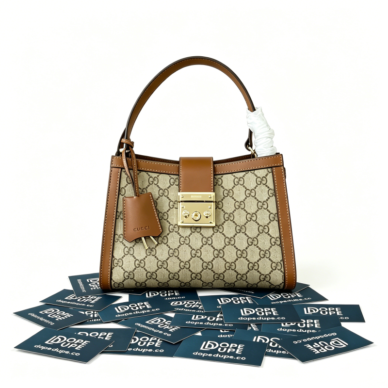 MM Padlock  Handle Bag “25.5*17.5*10CM” 055
