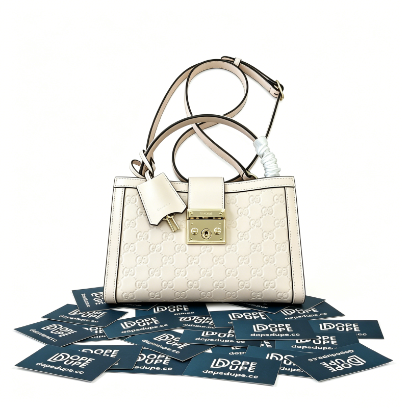 MM Padlock  Handle Bag “25.5*17.5*10CM” 086
