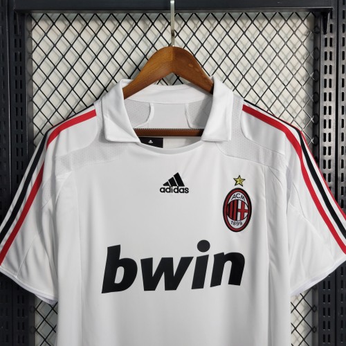 AC Milan 07/08 away Retro jersey kit shirt