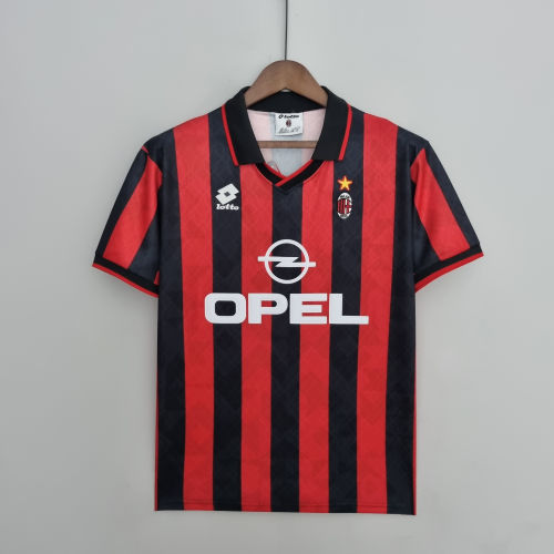AC Milan Retro jersey 95-96 home kit shirt