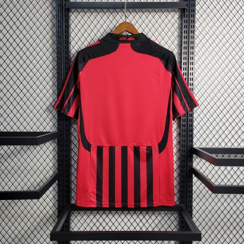 AC Milan 07/08 home Retro jersey kit shirt
