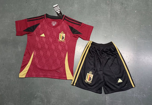 Belgium jersey 2024 home kit kids