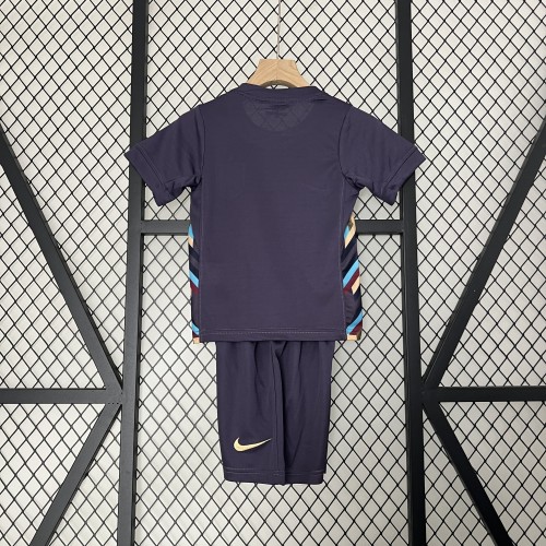 England Euro cup jersey 24/25 away Kids kit short