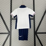 England Euro cup jersey 24/25 home Kids kit short