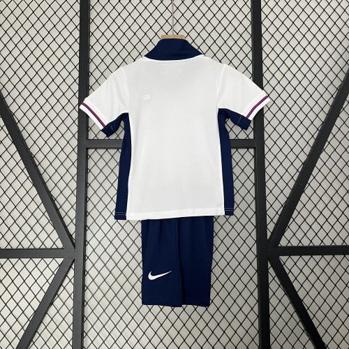 England Euro cup jersey 24/25 home Kids kit short