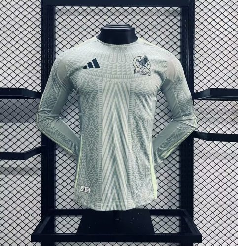 Mexico  Americas Cup away jersey 24/25 player version long sleeved kit shirt