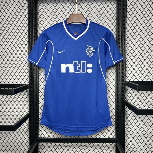 Rangers 1999 home retro jersey kit shirt