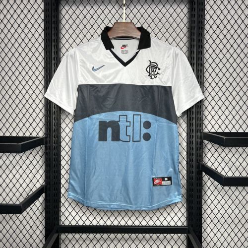 Rangers 1999 away retro jersey kit shirt