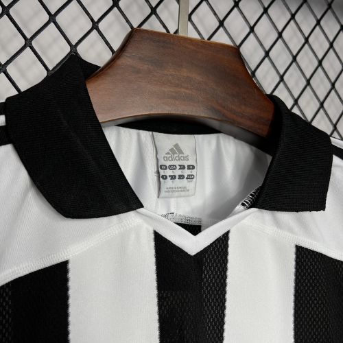 Newcastle United 03/05 home Retro Long Sleeve jersey kit shirt