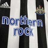 Newcastle United 03/05 home Retro Long Sleeve jersey kit shirt