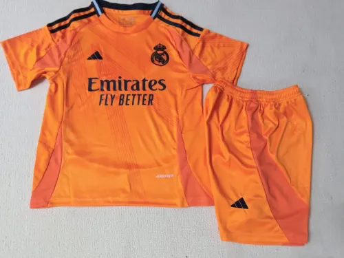 Real Madrid jersey 24/25 away Kids kit short