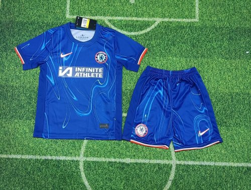 Chelsea jersey 24/25 home Kids kit short