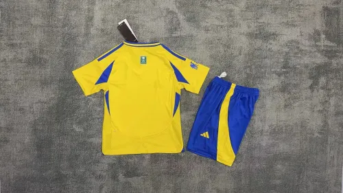 Al Nassr jersey 24/25 home Kids kit short