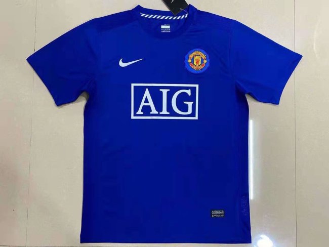 Manchester United 07/08 home Retro jersey kit shirt