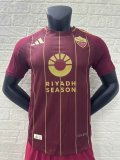 Roma Player jersey 24/25 home kit shirt