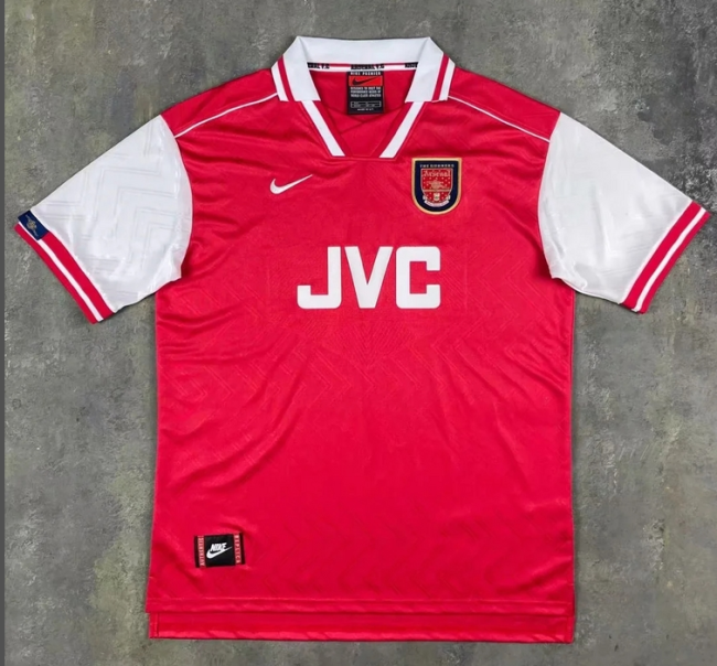 Arsenal 96/97 home Retro jersey kit shirt