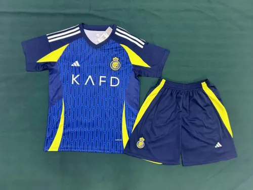 Al Nassr jersey 24/25 away Kids kit short