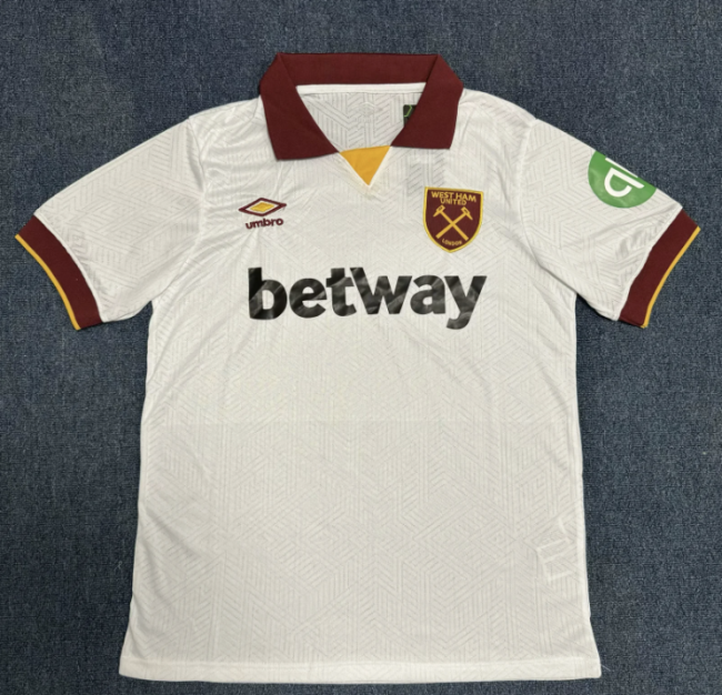West Ham United jersey 24/25 2away kit shirt