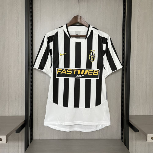 Juventus 03/04 home Retro jersey kit shirt
