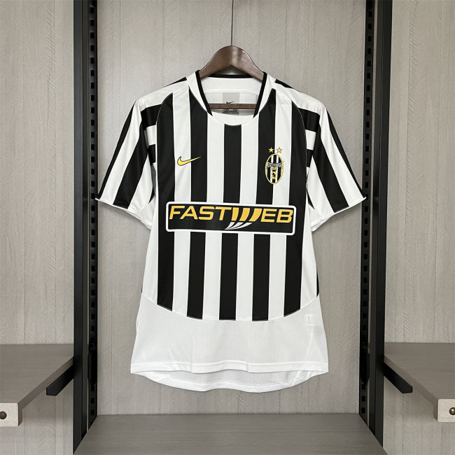 Juventus 03/04 home Retro jersey kit shirt