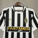 Juventus 03/04 home Retro jersey kit shirt