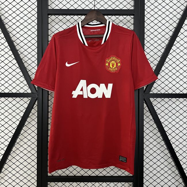 Manchester United 11/12 home Retro jersey kit shirt