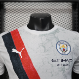 Manchester City 25/26 white away Player jersey kit shirt