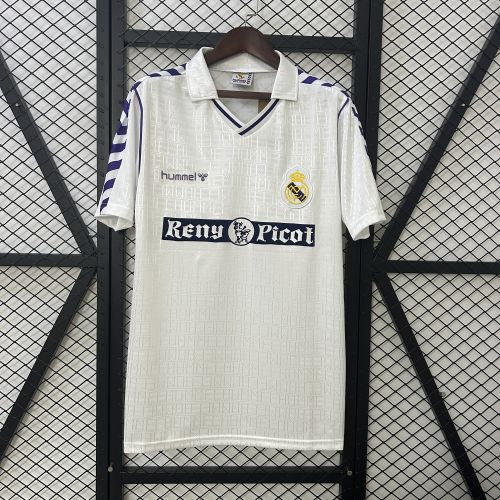 Real Madrid 89/90 Retro home jersey kit shirt