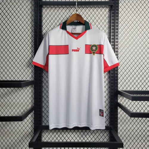 Morocco 1998 away retro jersey kit shirt