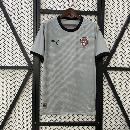 Portugal 25/26 Goalkeeper Grey jersey kit shirt