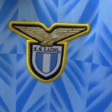 S.S.Lazio 91/92 Retro home jersey kit shirt