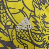 Real Madrid 25/26 yellow dragon jersey kit shirt