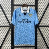 S.S.Lazio 91/92 Retro home jersey kit shirt