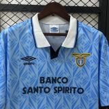 S.S.Lazio 91/92 Retro home jersey kit shirt