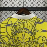 Real Madrid 25/26 yellow dragon jersey kit shirt