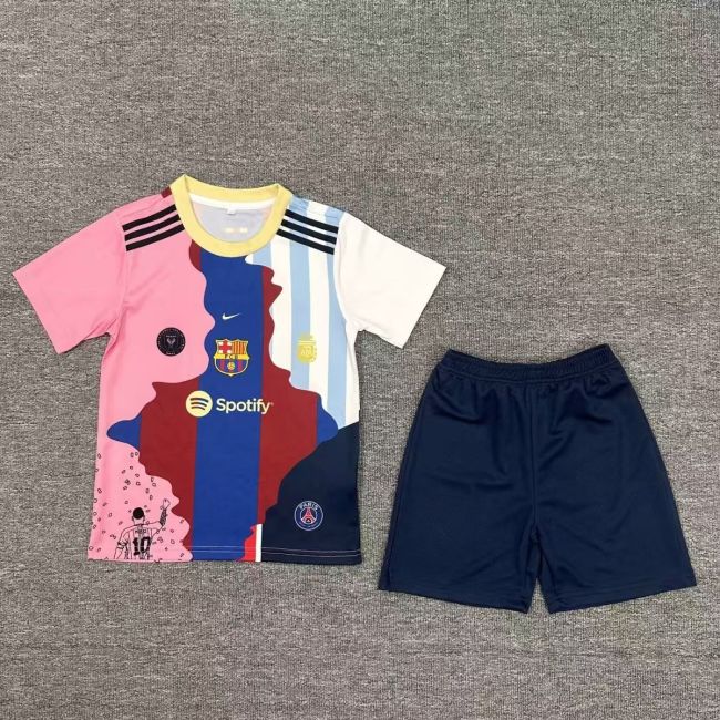 Messi 2025 special kids jersey kit shirt