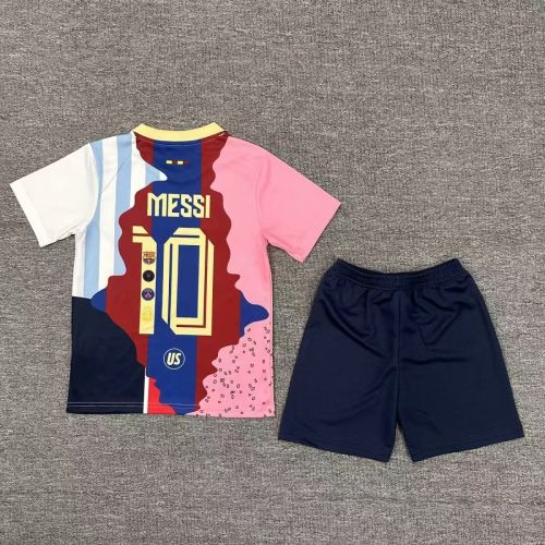 Messi 2025 special kids jersey kit shirt