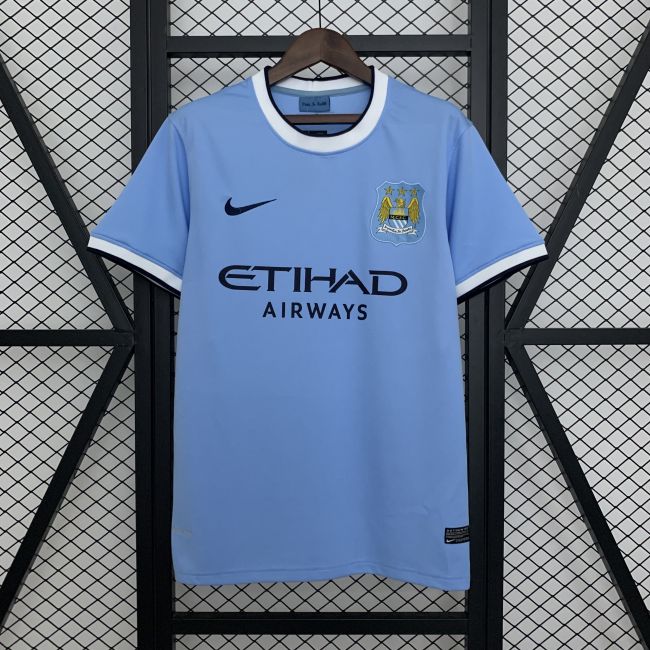 Manchester City 13/14 home Retro jersey kit shirt