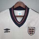 England 84/87 retro home jersey kit shirt