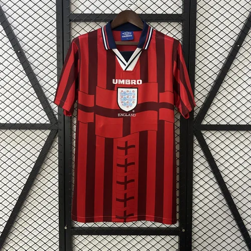 England 1998 retro away jersey shirt kit