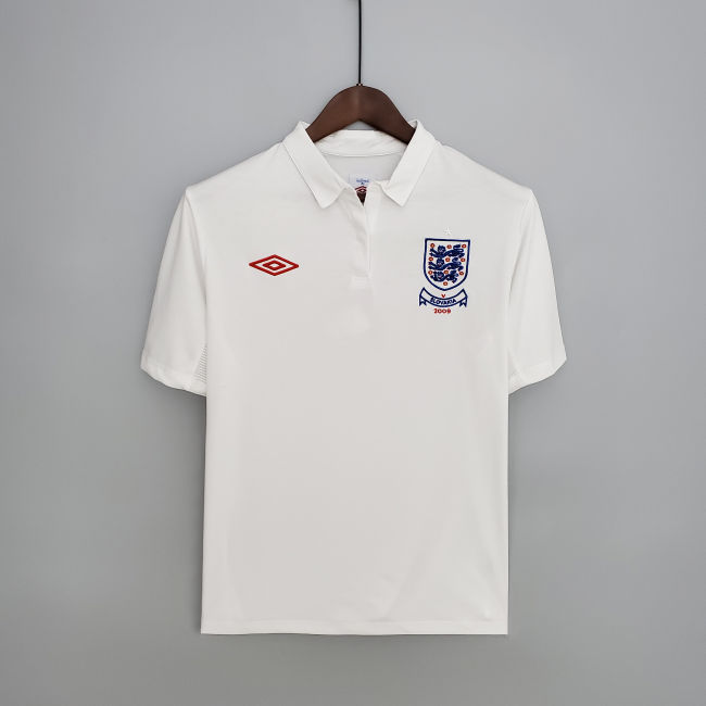 England 2010 retro home jersey kit shirt